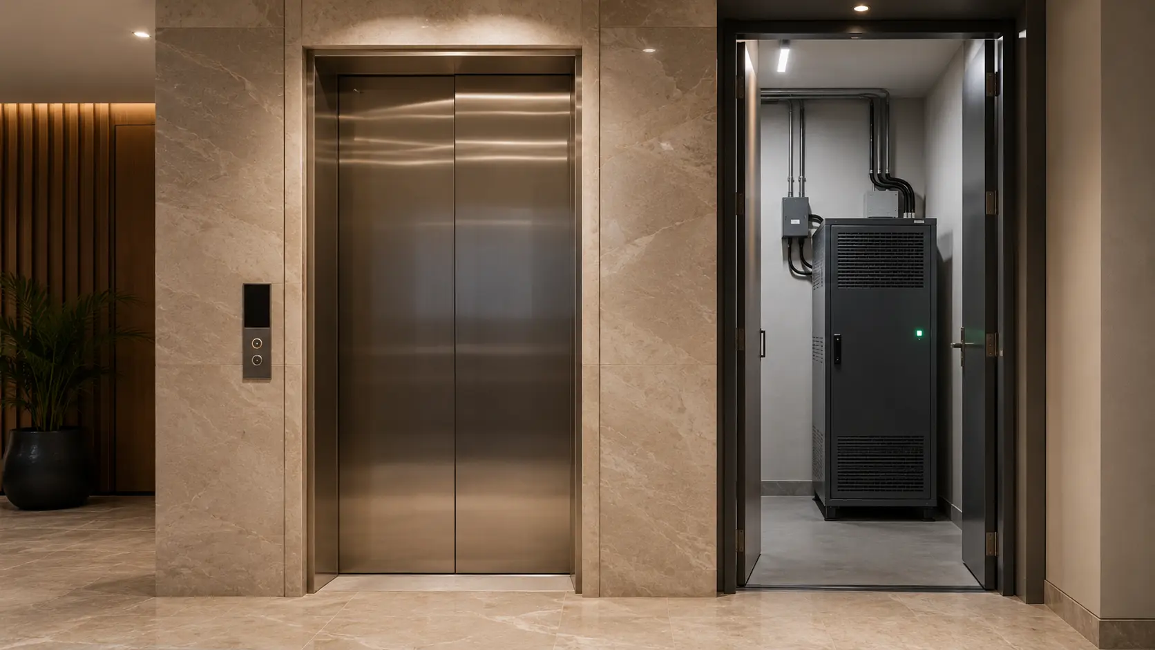 Lift power backup